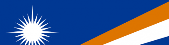 Star Blue banner with white star