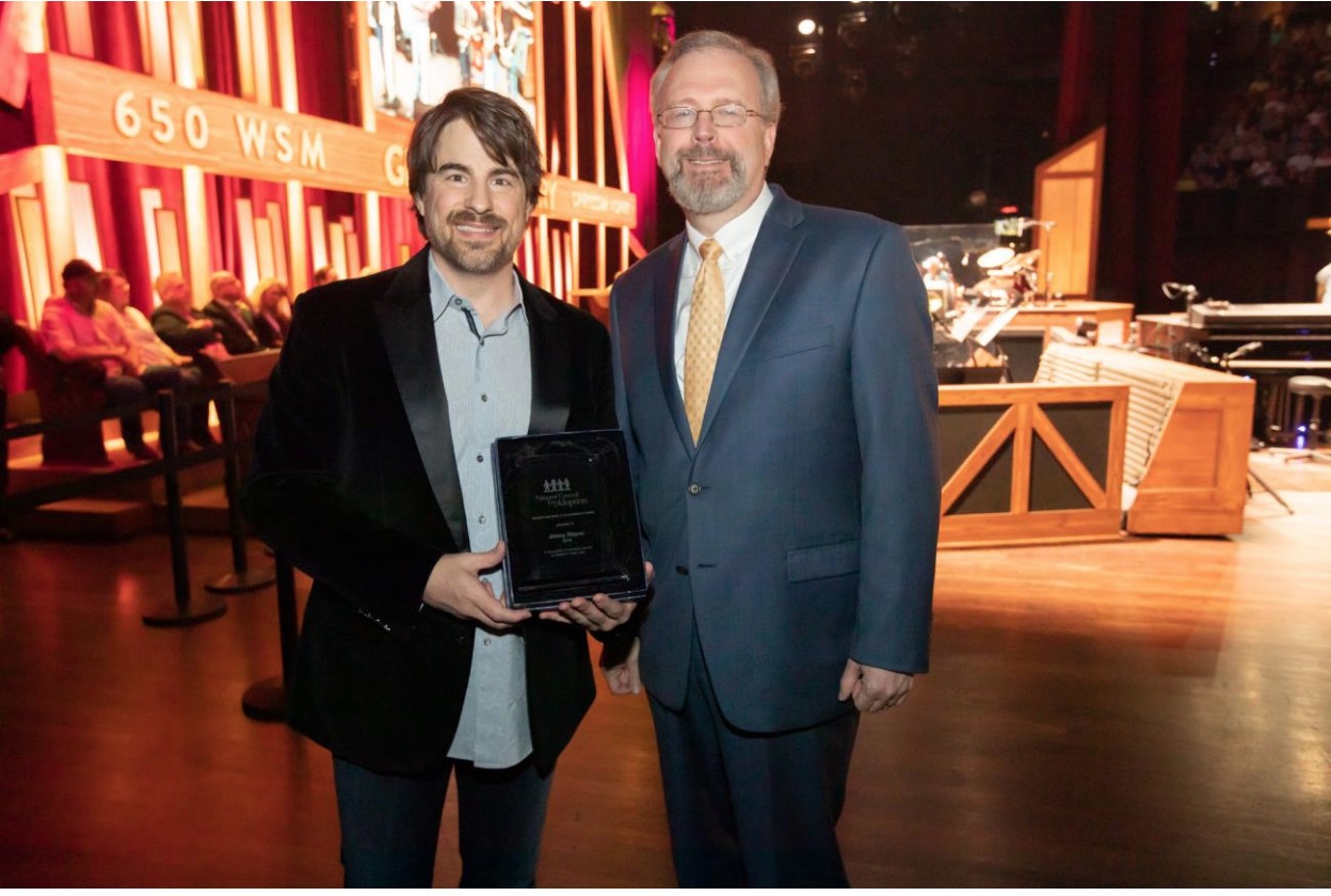 Country Artist Jimmy Wayne Receives National Foster Care Award